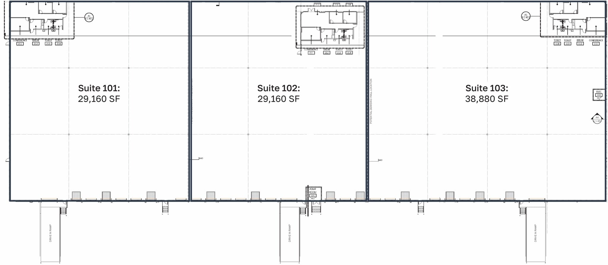 9770 Pritchard Rd, Jacksonville, FL à louer Plan d’étage– Image 1 sur 1