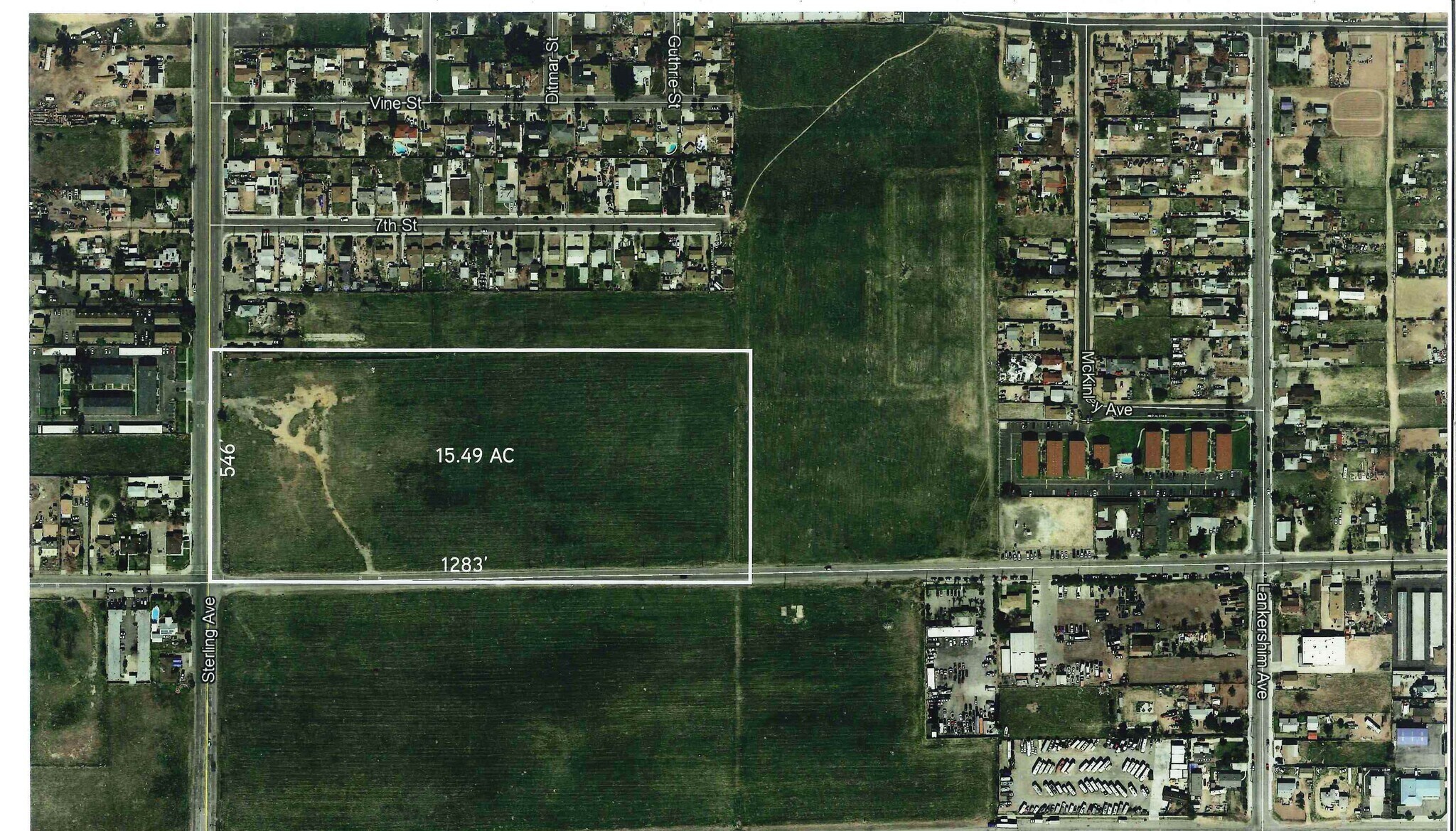 North East Corner 6th Street & Sterling Avenue, San Bernardino, CA à louer Aérien– Image 1 sur 2