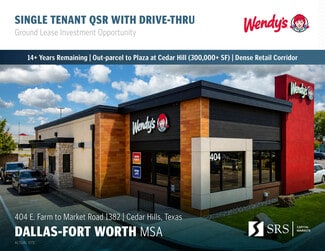 Plus de détails pour 404 E FM 1382, Cedar Hill, TX - Local commercial à vendre