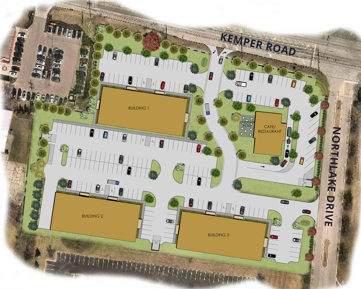 7903 E Kemper Rd, Cincinnati, OH à louer - Plan de site – Image 2 sur 6