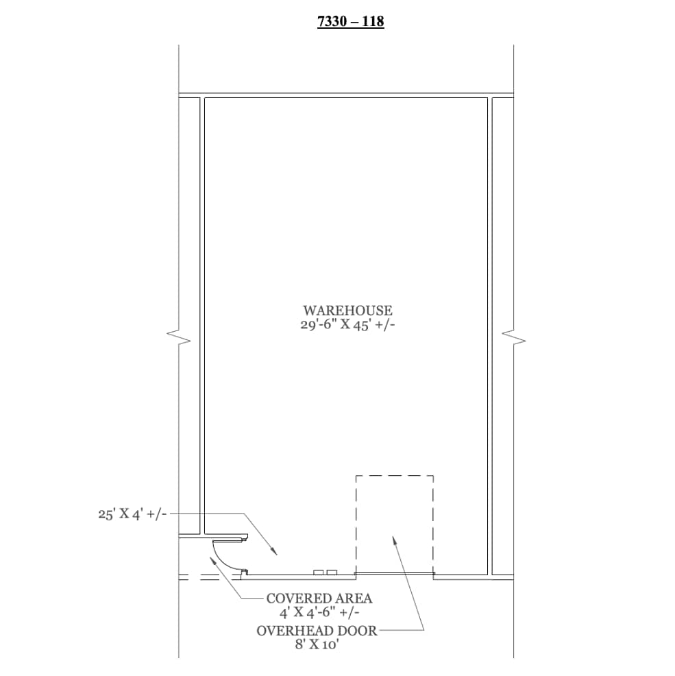 7330 Rampart St, Houston, TX à louer Plan d’étage– Image 1 sur 1