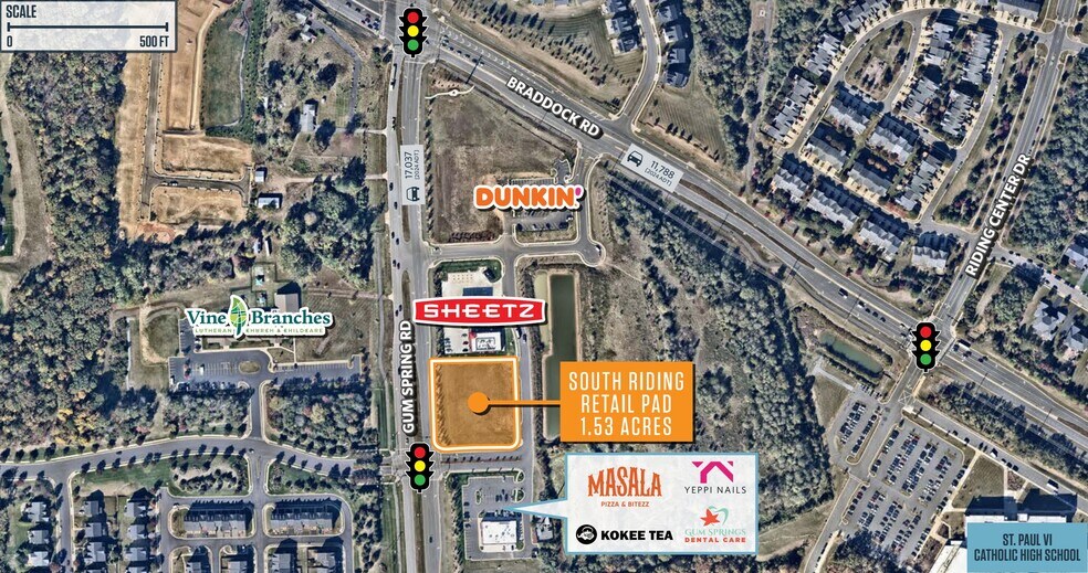 Gum Spring Rd, Chantilly, VA à vendre - Plan de site – Image 2 sur 2