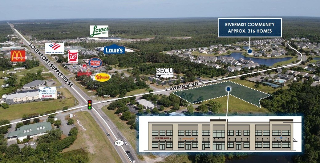 5020 J Swain Blvd, Southport, NC à louer Photo de l’immeuble– Image 1 sur 3