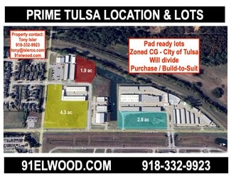Plus de détails pour South Elwood Ave, Tulsa, OK - Terrain à vendre