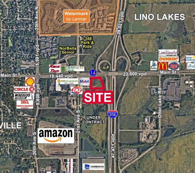 SWQ I-35E & Main St, Hugo, MN à vendre - Photo de l’immeuble – Image 1 sur 1