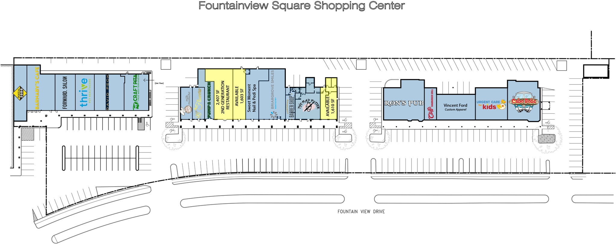1810-1940 Fountain View Dr, Houston, TX à louer Plan de site– Image 1 sur 1