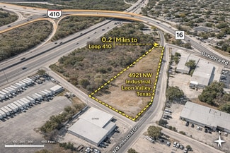 Plus de détails pour 4921 NW Industrial Dr, Leon Valley, TX - Terrain à louer