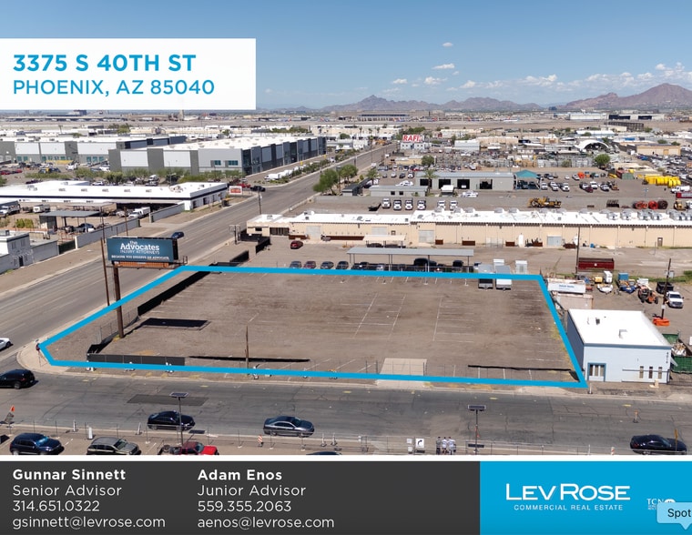 3375 S 40th St, Phoenix, AZ à vendre - Photo principale – Image 1 sur 1