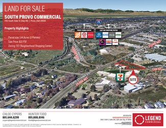 Plus de détails pour 1783 State St, Provo, UT - Terrain à vendre