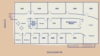 454 Irwin St Ne, Atlanta, GA à louer Plan d’étage– Image 1 sur 1