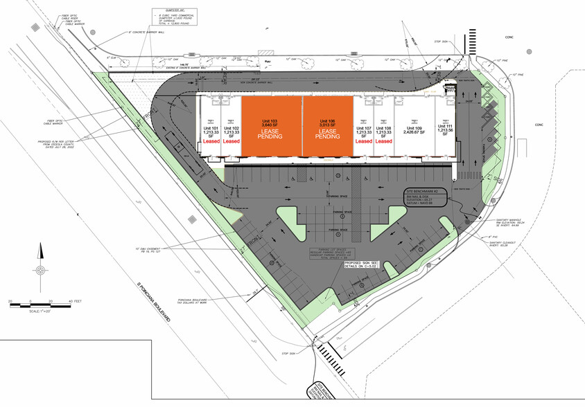 4451 Poinciana blvd, Kissimmee, FL à louer - Plan de site – Image 2 sur 5