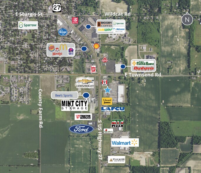 2119 S US Highway 27, Saint Johns, MI à vendre - Photo de l’immeuble – Image 3 sur 3