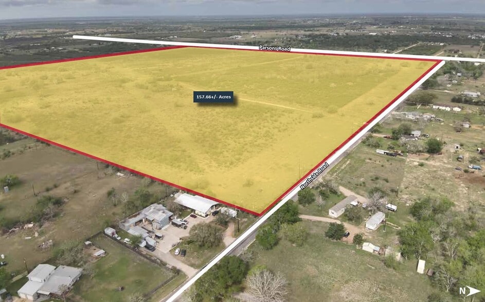 0 Parsons Rd, Victoria, TX à vendre - Aérien – Image 2 sur 2