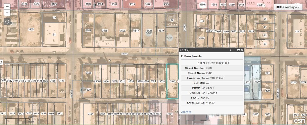 3530-3536 Pera Ave, El Paso, TX à vendre - Photo de l’immeuble – Image 3 sur 15