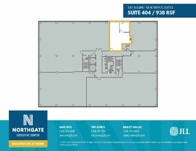 115 NE 100th St, Seattle, WA à louer Plan d’étage– Image 1 sur 1