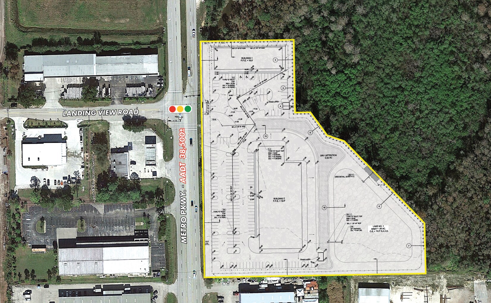 10801 Metro Pky, Fort Myers, FL à vendre Plan de site– Image 1 sur 11