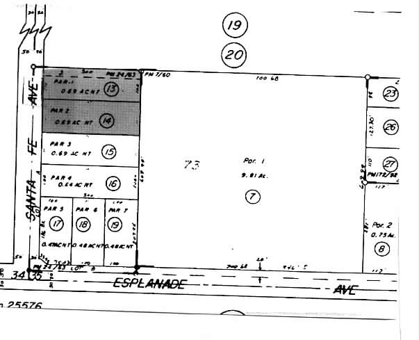 1331 S Santa Fe Ave, San Jacinto, CA à louer - Plan cadastral – Image 3 sur 4