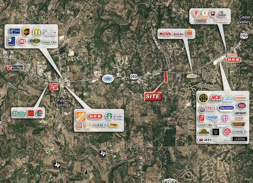 4150 E Hwy 290 W, Dripping Springs, TX à vendre - Photo de l’immeuble – Image 1 sur 4