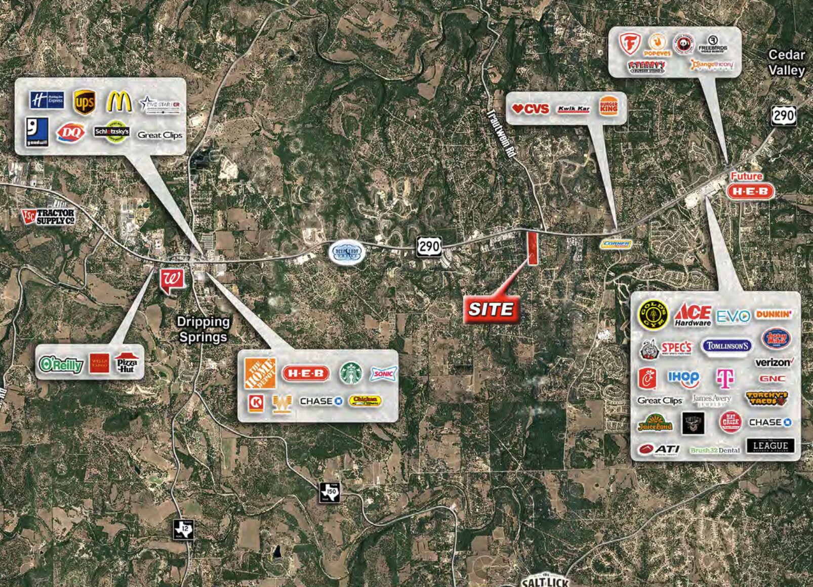 4150 E Hwy 290 W, Dripping Springs, TX à vendre Photo de l’immeuble– Image 1 sur 5
