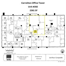 1925 E Belt Line Rd, Carrollton, TX à louer Plan d’étage– Image 1 sur 1