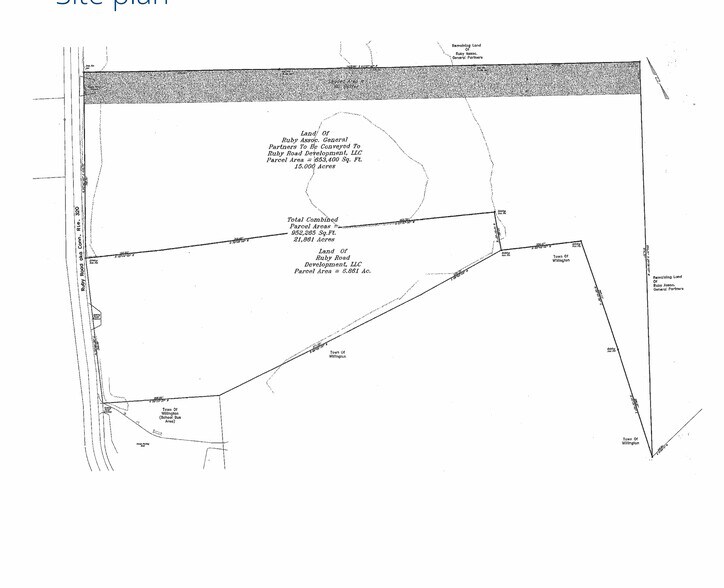 264 Ruby Rd, Willington, CT à vendre - Plan de site – Image 2 sur 2