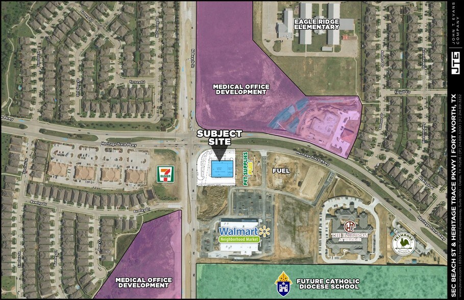 4500 Heritage Trace Pky, Fort Worth, TX à louer - Aérien – Image 2 sur 12