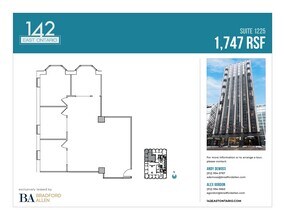 142 E Ontario St, Chicago, IL à louer Plan d’étage– Image 1 sur 1