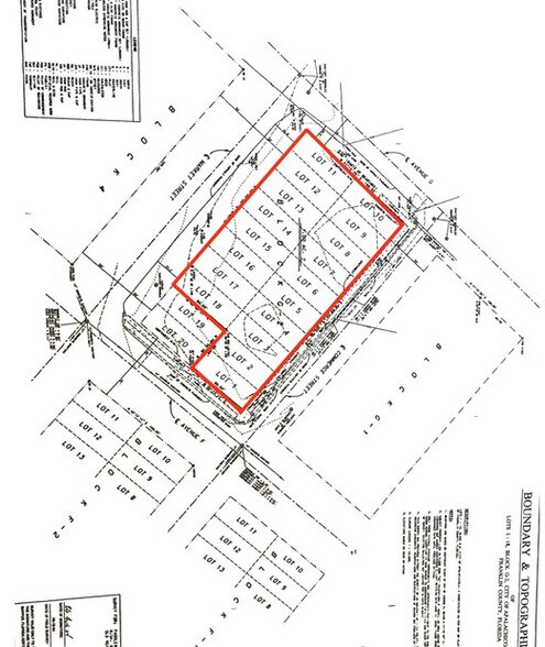 Market Street, Apalachicola, FL à vendre - Plan cadastral – Image 2 sur 4