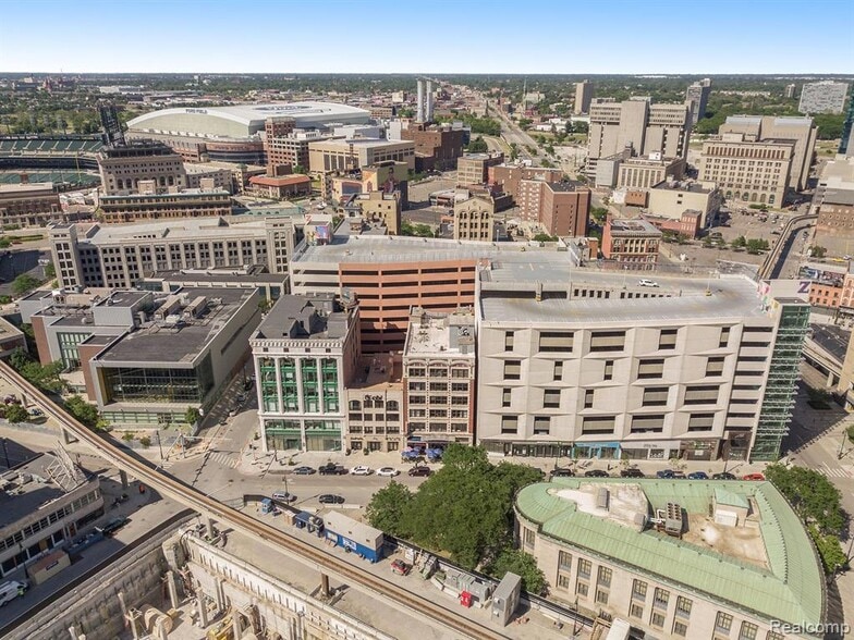 1250 Library St, Detroit, MI à vendre - Aérien – Image 3 sur 25
