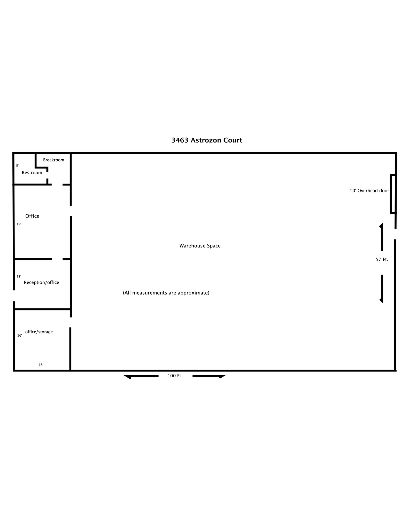 3455-3475 Astrozon Ct, Colorado Springs, CO à louer Plan de site– Image 1 sur 1