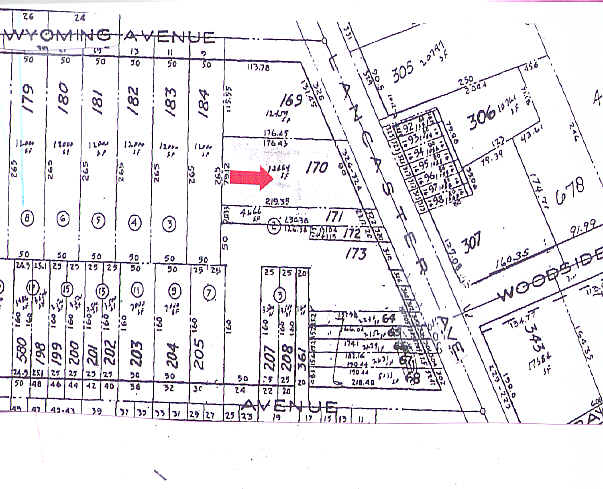 326 W Lancaster Ave, Ardmore, PA à louer - Plan cadastral – Image 2 sur 4