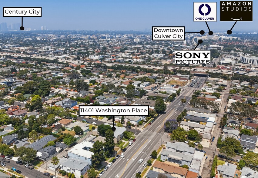 11401 Washington Pl, Los Angeles, CA à vendre - Photo de l’immeuble – Image 3 sur 13