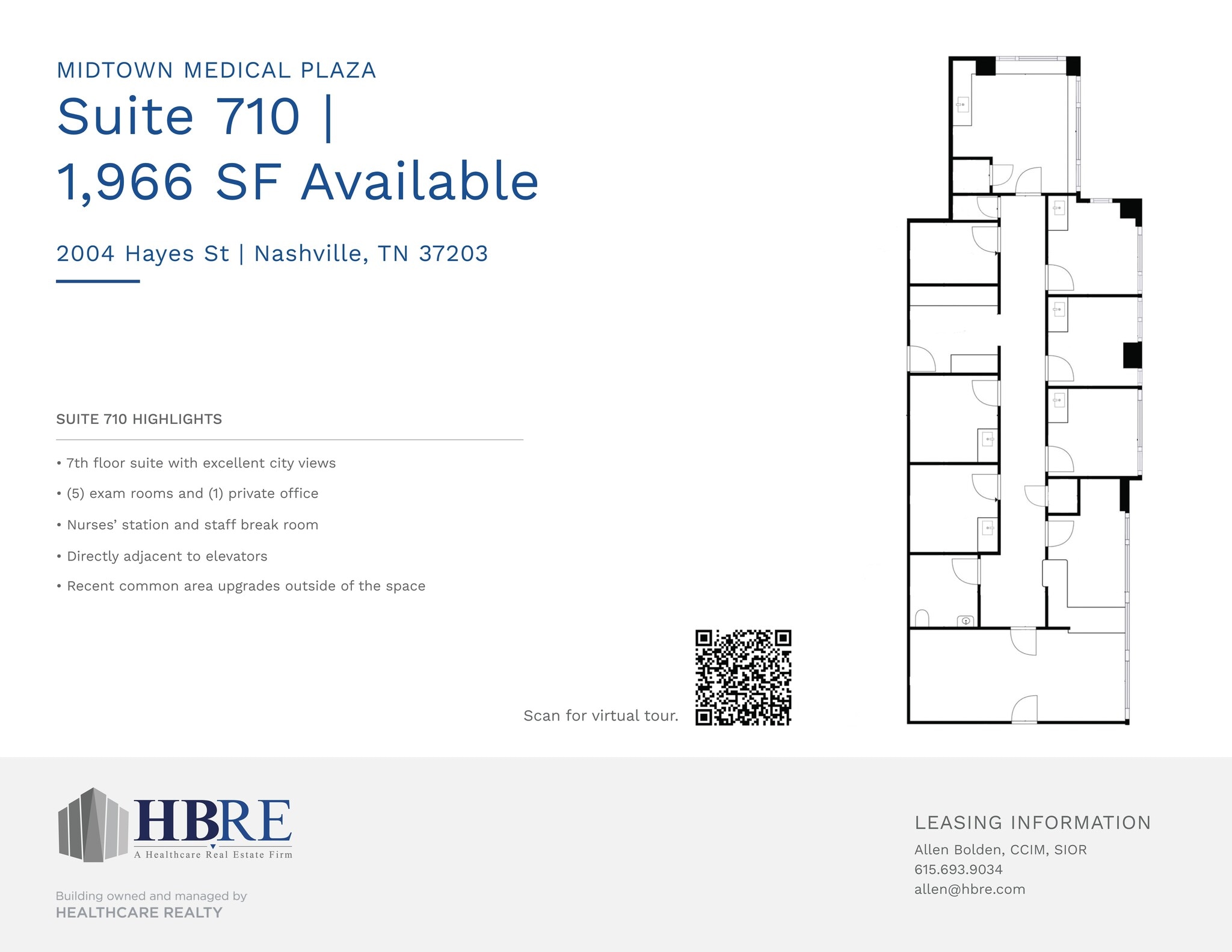 2004 Hayes St, Nashville, TN à louer Plan de site– Image 1 sur 1