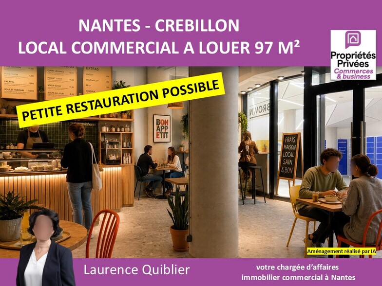 Local commercial dans Nantes à louer - Photo de l’immeuble – Image 2 sur 10