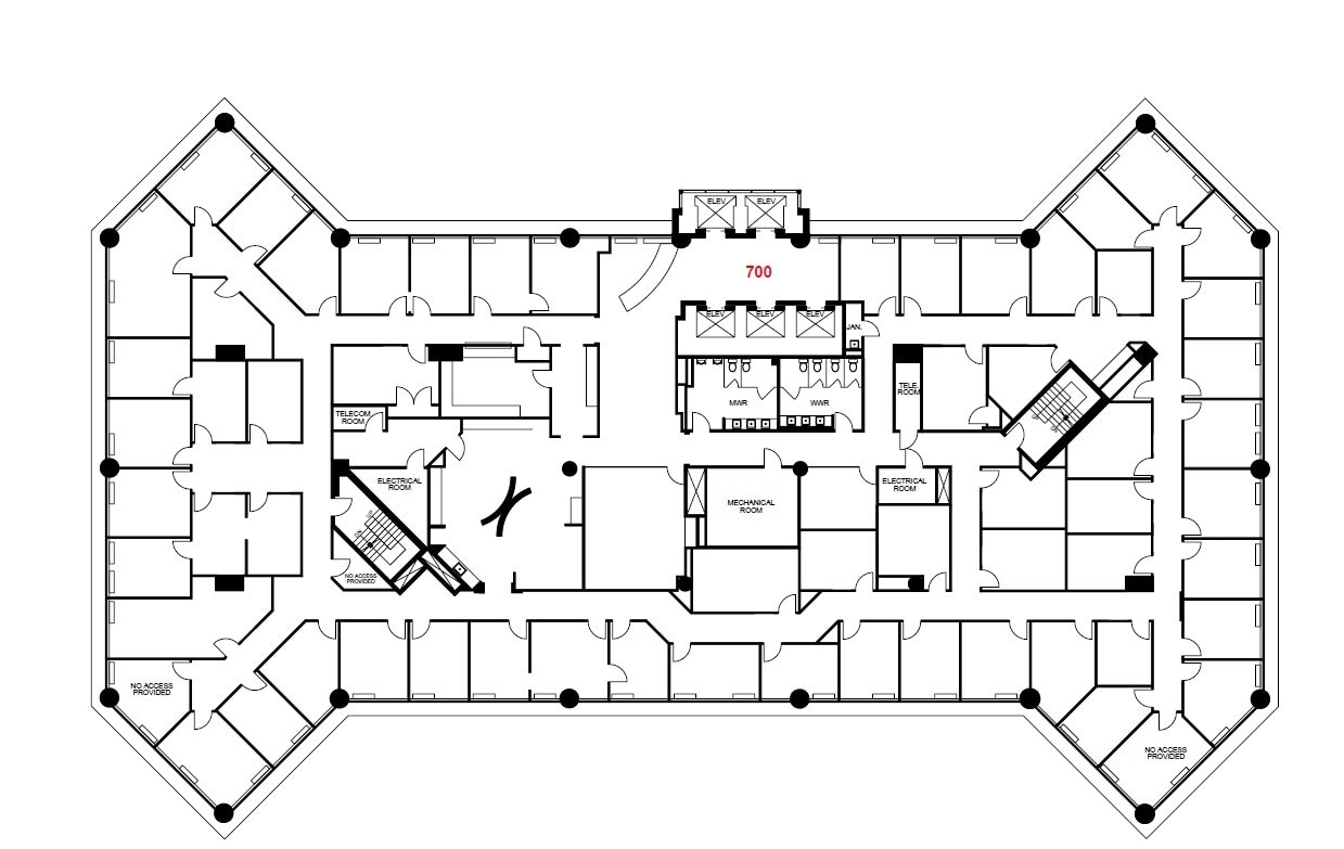 2 Wisconsin Cir, Chevy Chase, MD à louer Plan d’étage– Image 1 sur 1