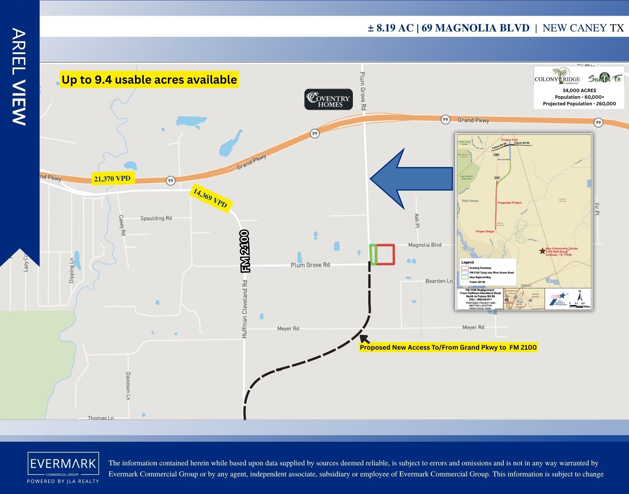 69 Magnolia blvd, Huffman, TX à vendre Photo principale– Image 1 sur 9