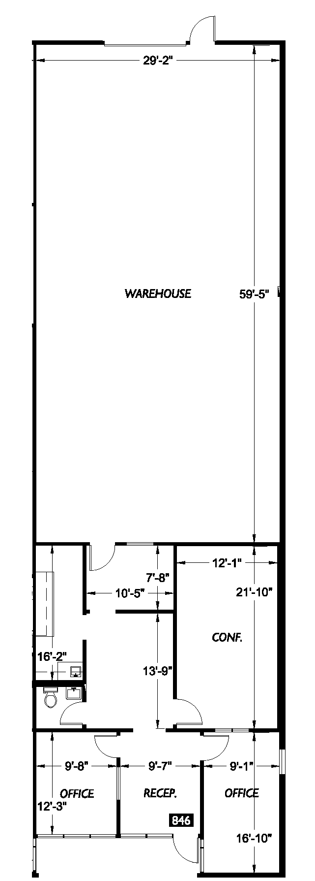 679-699 Strander Blvd, Tukwila, WA à louer Plan d’étage– Image 1 sur 1