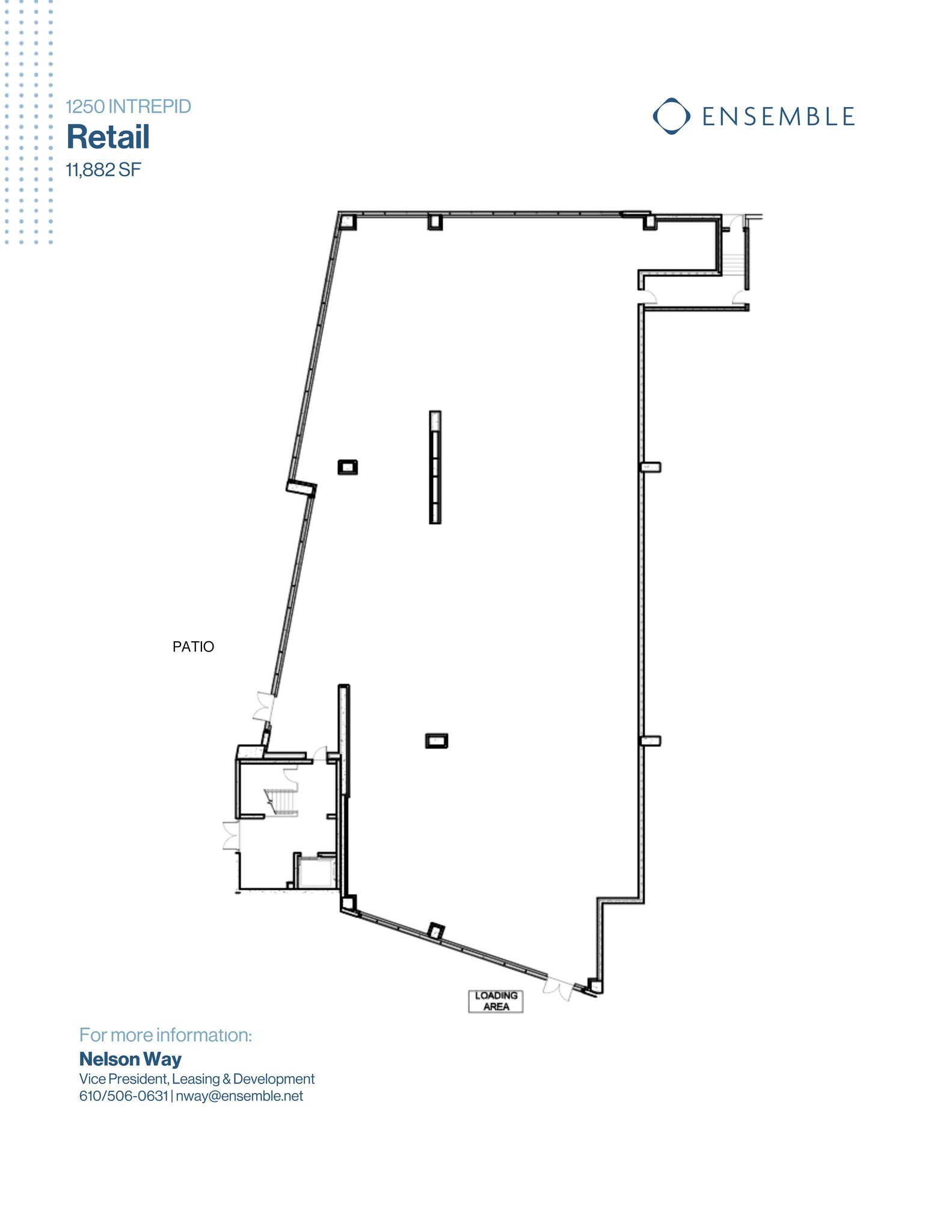 1250 Intrepid Ave, Philadelphia, PA à louer Plan de site– Image 1 sur 1
