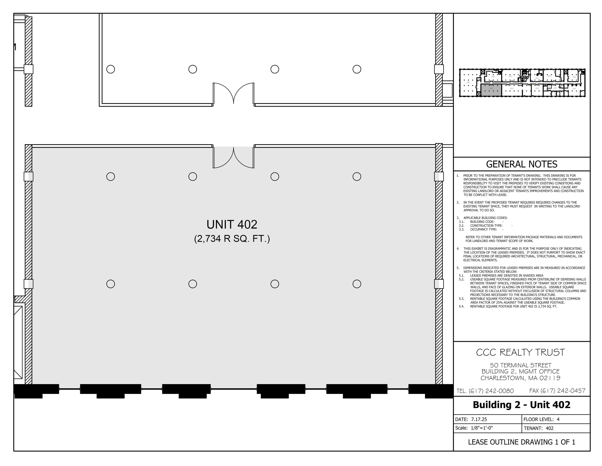 50 Terminal St, Charlestown, MA à louer Plan de site– Image 1 sur 1