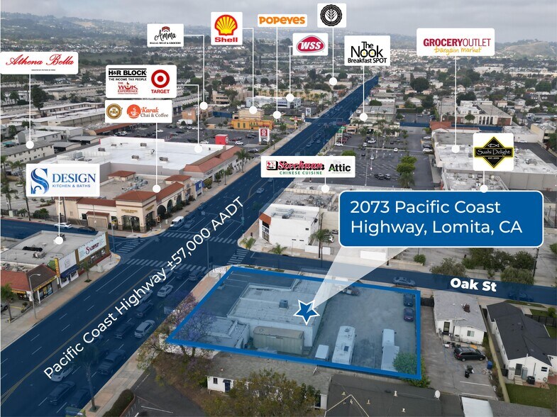 2073 Pacific Coast Hwy, Lomita, CA à louer - Photo de l’immeuble – Image 3 sur 5