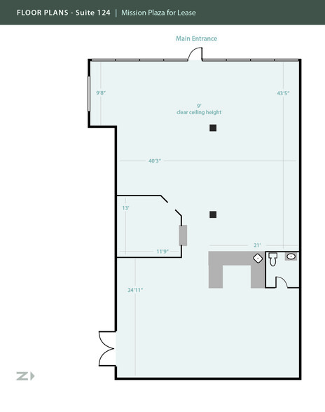 3501 50th- St, Lubbock, TX à louer - Plan d’étage – Image 3 sur 10
