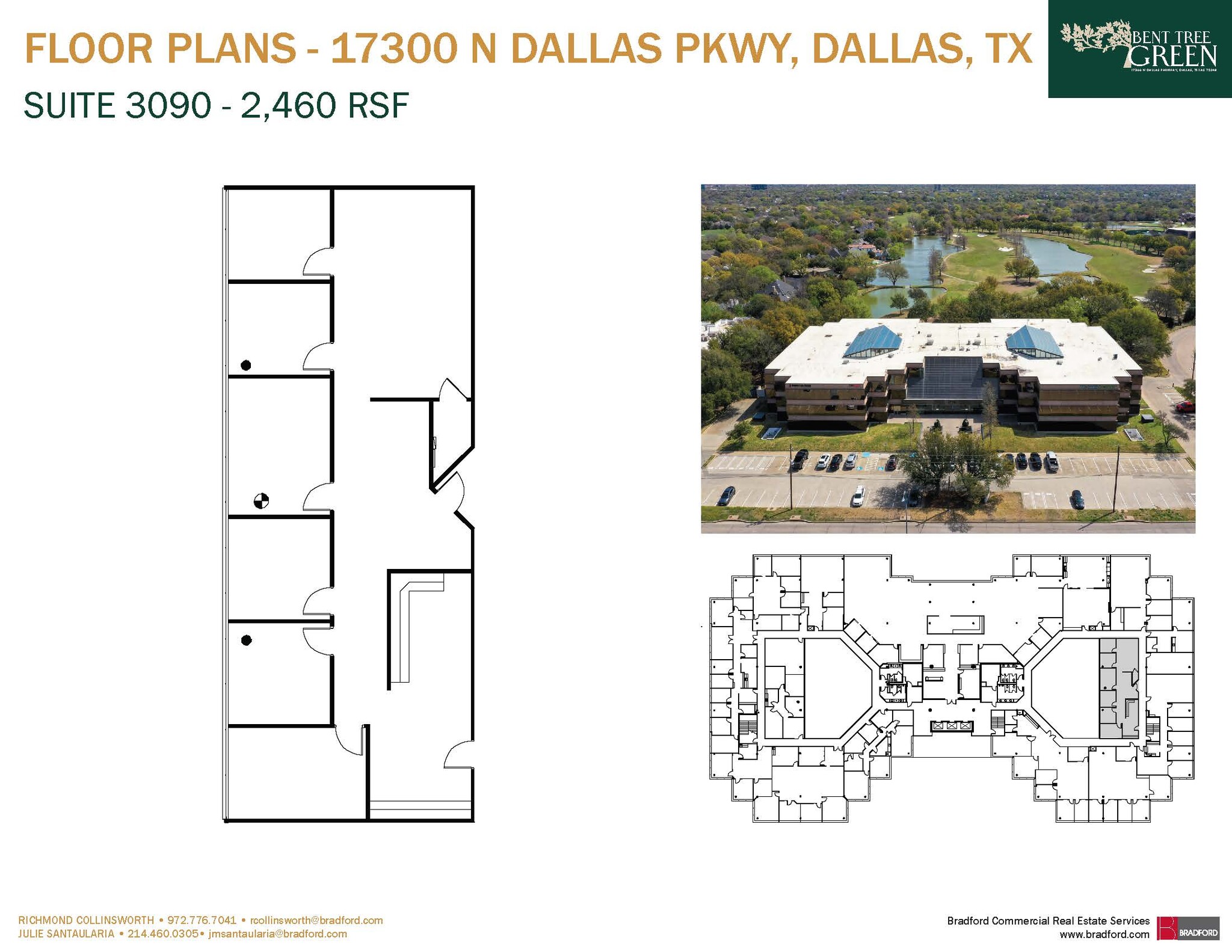 17300 N Dallas Pky, Dallas, TX à louer Plan d’étage– Image 1 sur 1