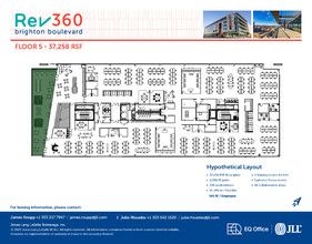 3600 Brighton Blvd, Denver, CO à louer Plan d’étage– Image 1 sur 2