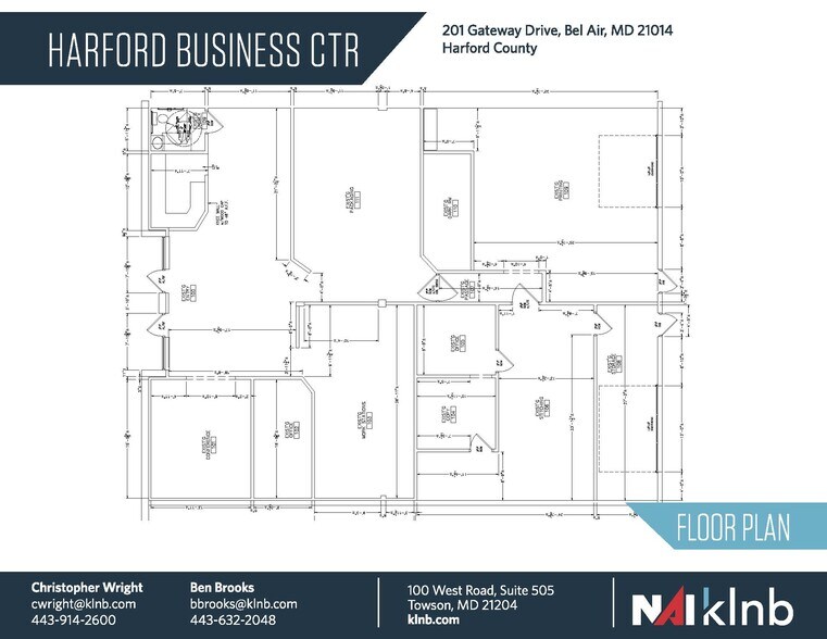 201 Gateway Dr, Bel Air, MD à louer - Plan d’étage – Image 1 sur 1