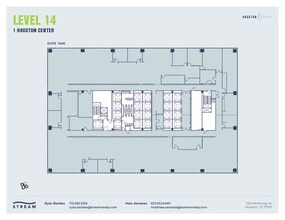 1221 McKinney St, Houston, TX à louer Plan d’étage– Image 1 sur 1