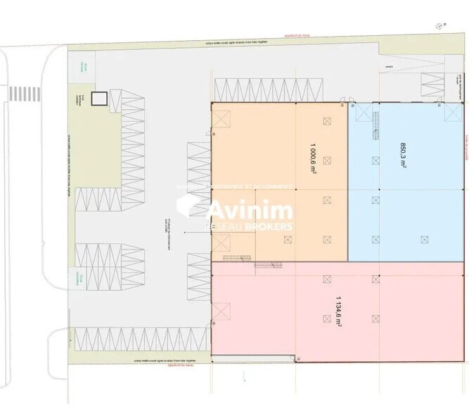 Industriel/Logistique dans Persan à vendre - Plan de site – Image 2 sur 3