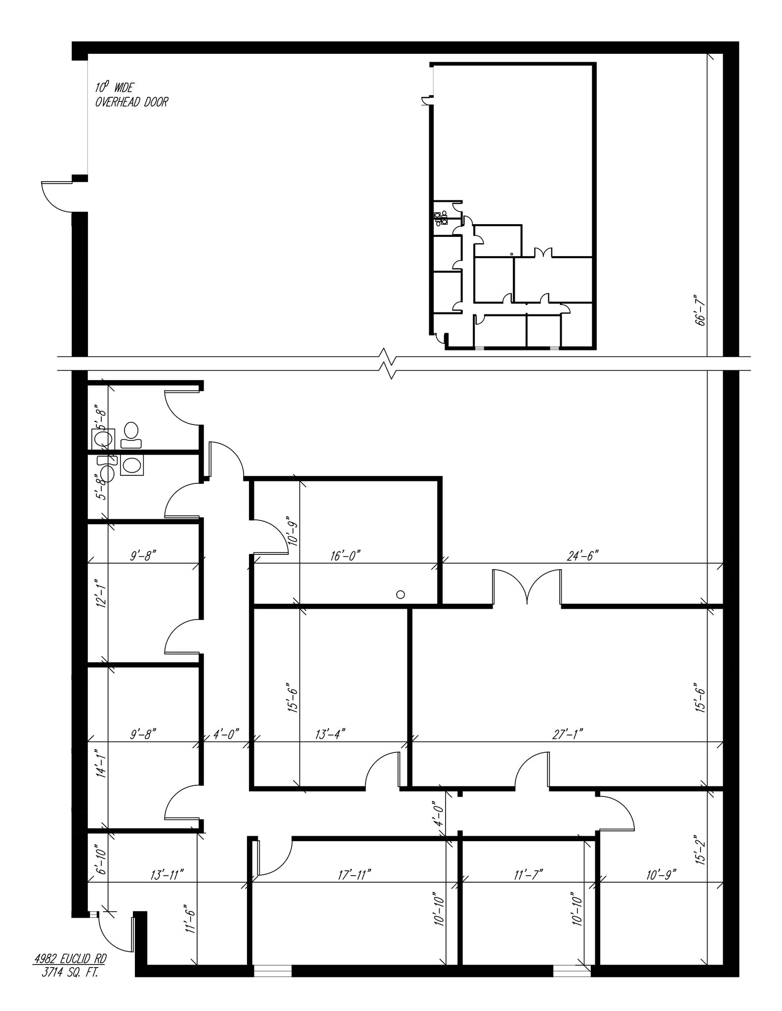 4970-4990 Euclid Rd, Virginia Beach, VA à louer Plan de site– Image 1 sur 1