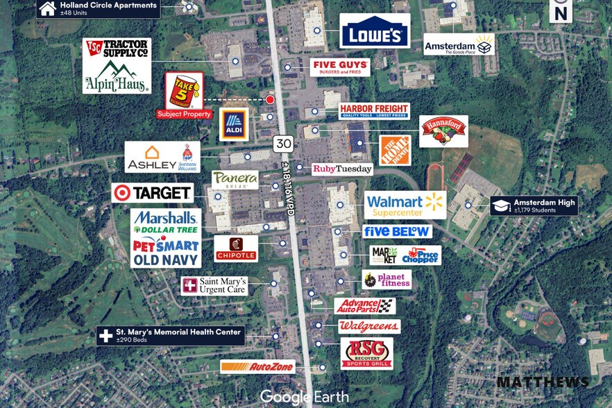 4876 NY-30, Amsterdam, NY à vendre - Photo de l’immeuble – Image 3 sur 3