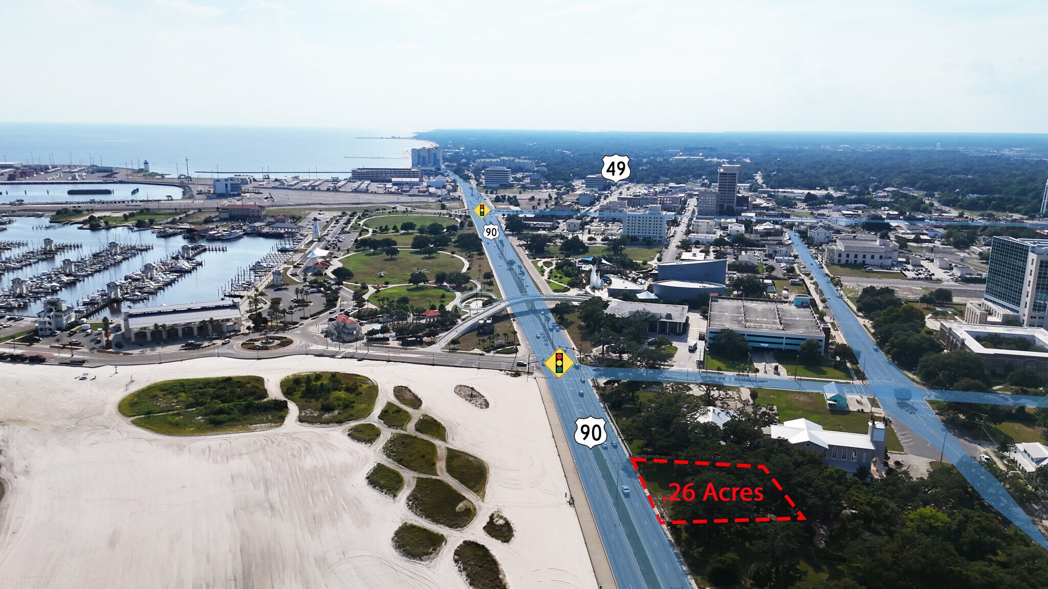 1900 Beach Blvd, Gulfport, MS à vendre Photo principale– Image 1 sur 3