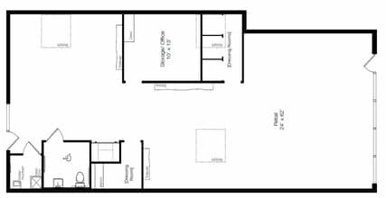 1723-1725 N Damen Ave, Chicago, IL à louer Plan d’étage– Image 1 sur 1